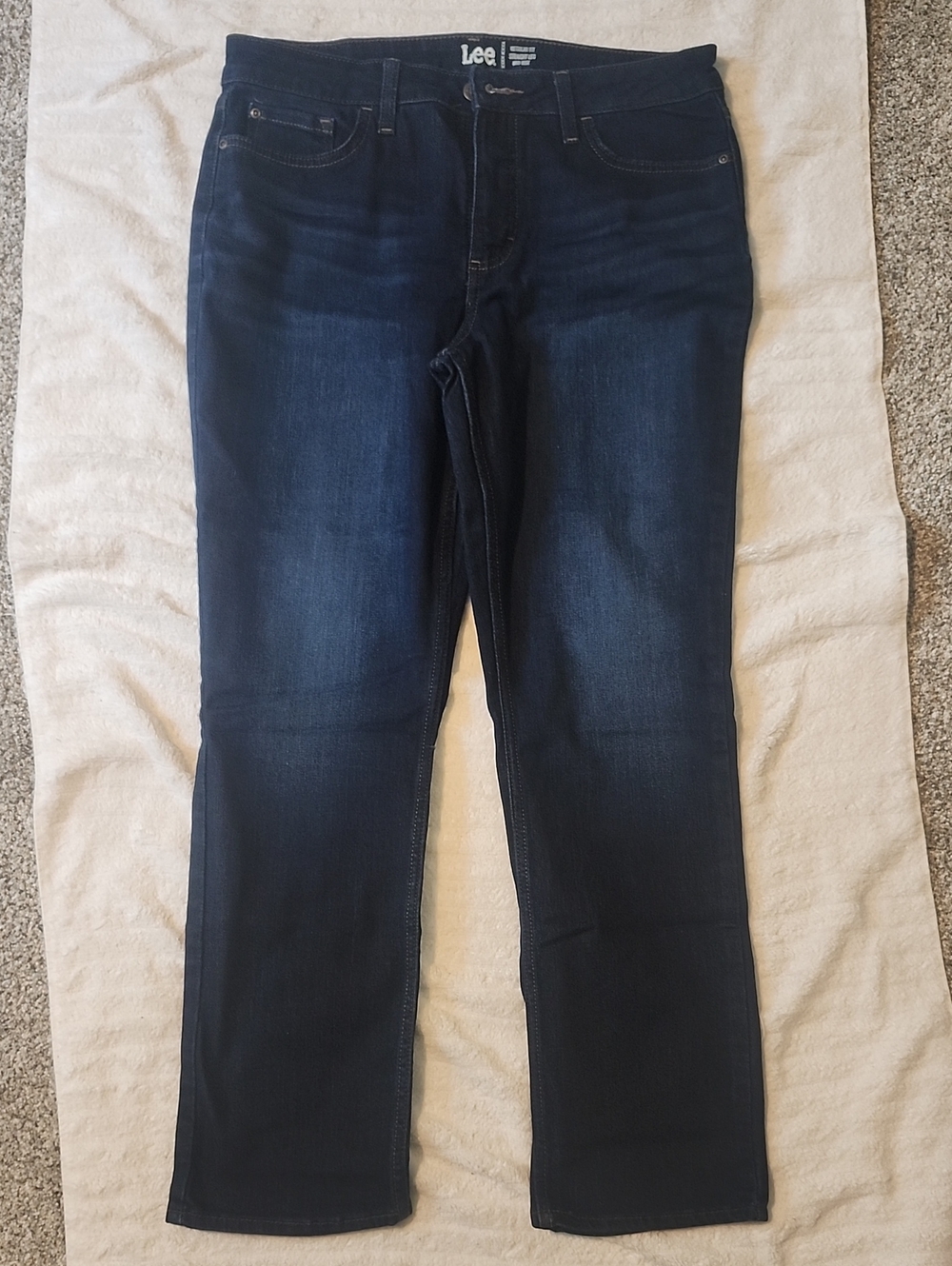 Lee Dark Indigo Straight Leg Women’s Jeans